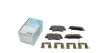 Колодки гальмівні (задні) Hyundai Accent IV 1.4-1.6 10-17/Kia Rio 1.4-1.6 10-17/Optima 1.6-2.4 12- ADG042127