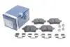 0986494747 Тормозные колодки, дисковые BOSCH підбір по vin на Brocar