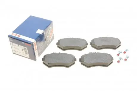 0986494726 Колодки тормозные (передние) Audi A4 95-01/VW Golf III/IV -02/Caddy II -04/Vento -98 (Lucas) Q+ BOSCH підбір по vin на Brocar
