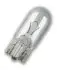 2886X Автолампа W6W 12V 6W W2.1x9.5D (без цоколя) OSRAM підбір по vin на Brocar