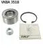 Подшипник передн. ступ. W210 4-Matic 96- VKBA 3518
