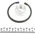 0140980166 Подшипник ступицы (задней) DB ML-class (W164) (54x90x50) MEYLE підбір по vin на Brocar