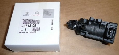 1618C9 Клапан управління турбіни Citroen Berlingo 1.6HDI 05- (без упаковки) PEUGEOT/CITROEN підбір по vin на Brocar