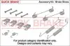 Комплект пружинок колодок ручника Chevrolet Captiva 2.0-3.2 06- (Akebono) 105-0881