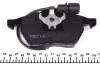 0252067619W Колодки тормозные (передние) Audi 100 91-94/A6 94-97 (с датчиками) MEYLE підбір по vin на Brocar