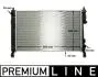 CR661000P Радіатор 406 mm MERCEDES A(W169)/B(W245) 1.5-2.0 04-12 MAHLE / KNECHT підбір по vin на Brocar