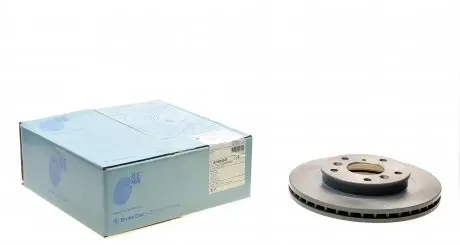 ADM54325 Диск гальмівний (передній) Mazda 626 87-97 (264x24) BLUE PRINT підбір по vin на Brocar