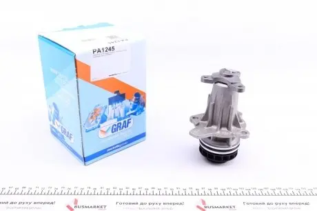 PA1245 Помпа воды Nissan Pathfinder/NP300 Navara 3.0dCi 10-/Infiniti EX/FX/QX50/QX70 30d 10- (R/B) (16 лоп) GRAF подбор по vin на Brocar