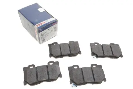0986494863 Колодки гальмівні дискові BOSCH підбір по vin на Brocar
