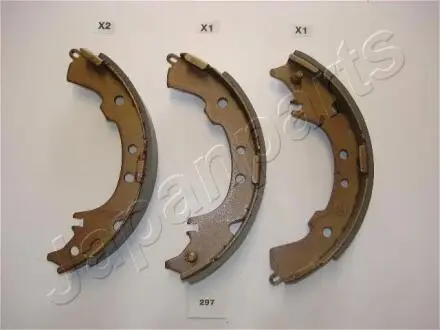 GF297AF Комплект гальмівних колодок JAPANPARTS підбір по vin на Brocar