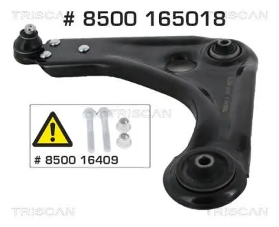 8500165018 Важіль FORD P. KA 01-08 LE SWORZEу 16,5MM TRISCAN підбір по vin на Brocar