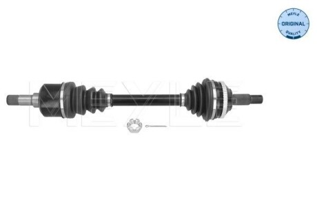 40144980076 PÓŁOŚ CITROEN JUMPY 2,0D LE 630MM ABS 48Z MEYLE підбір по vin на Brocar