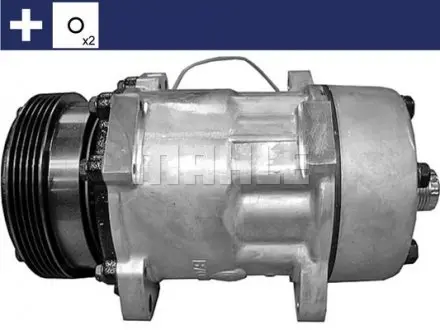 ACP78000S Компресор кондиціонера Citroen Jumper/Fiat Ducato/Peugeot Boxer 2.5D/TD/TDI 94-02/2.8HDI 00- MAHLE / KNECHT підбір по vin на Brocar