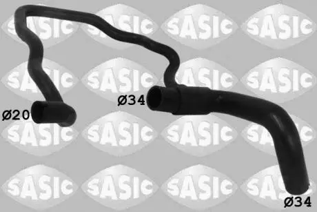 3406211 Шланг системи охолодження OPEL ASTRA 1.7 CDTI 04- SASIC підбір по vin на Brocar