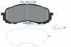 2437201 Колодки гальмівні (передні) Subaru Impreza 00- TEXTAR підбір по vin на Brocar