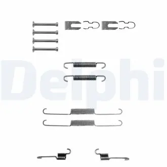 LY1238 Комплектующие, тормозная колодка DELPHI підбір по vin на Brocar