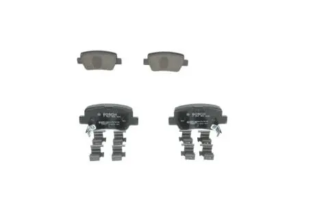 0986494933 Тормозные колодки kpl. зад toyota avensis 1.6-2.0d 11.08- BOSCH подбор по vin на Brocar
