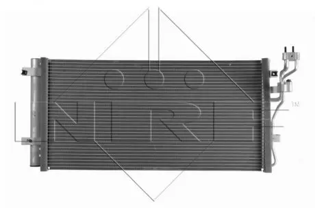 350003 Конденсатор, Кондиціонер NRF підбір по vin на Brocar