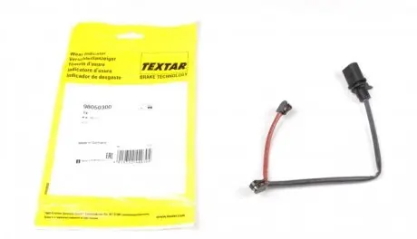 98050300 Датчик зносу гальмівних колодок (передніх) Audi Q5 08- TEXTAR підбір по vin на Brocar