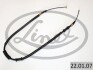 220107 Трос стояночного тормоза LANCIA: AUTOBIANCHI, LYBRA ALL MODELS-T.T. (RH-SX) LINEX підбір по vin на Brocar