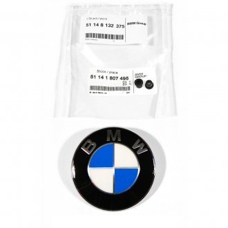 51148132375 Емблема капоту BMW 5 (E39) 95-03 BMW підбір по vin на Brocar