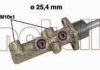 Циліндр гальмівний (головний) Fiat Ducato/Peugeot Boxer 94- (d=25.4mm) 05-0481