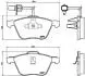 PA0952AF Гальмівна колодка VW P. SHARAN/T4 1,8-2,8 00-10 JAPANPARTS підбір по vin на Brocar