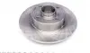 16155230016 Диск тормозной (задний) Renault Clio III/Megane II/Modus/Twingo II/Wind 02- (240x8) (без подшипника) MEYLE підбір по vin на Brocar