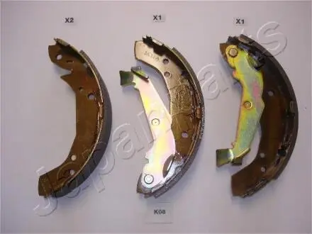 GFK08AF Комплект гальмівних колодок JAPANPARTS підбір по vin на Brocar