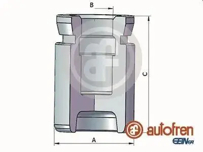 D025370 Елементи гальмівного супорта AUTOFREN підбір по vin на Brocar
