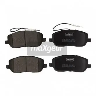 192892 Комплект тормозных колодок, дисковый тормоз MAXGEAR підбір по vin на Brocar