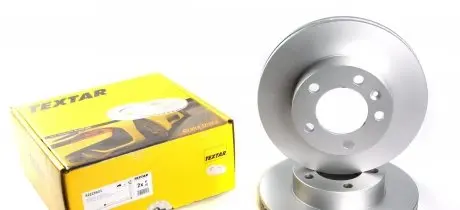 92228603 Диск гальмівний (передній) Renault Master 10- (302x28) PRO TEXTAR підбір по vin на Brocar