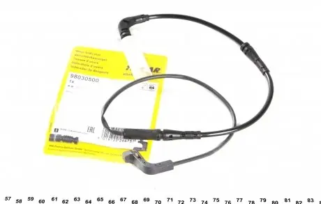 98030500 Датчик зносу гальмівних колодок (задніх) BMW 5 (E60) 03- TEXTAR підбір по vin на Brocar