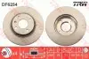 Диск гальмівний (1 шт.) CHEVROLET Aveo(T300)/Cobalt "F D=256mm "11>> DF6254