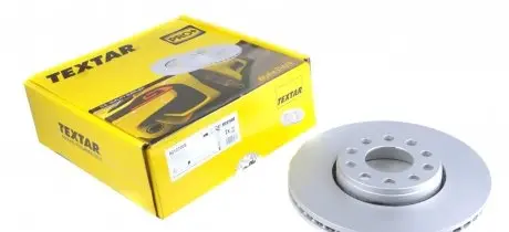 92121005 Диск тормозной (передний) Skoda Superb/VW Passat 00-08 (288x25) PRO+ TEXTAR підбір по vin на Brocar