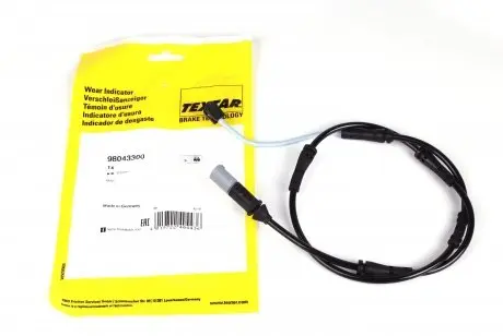 98043300 Датчик зносу гальмівних колодок (задніх) BMW 5/6 09- TEXTAR підбір по vin на Brocar