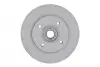 0986479275 Диск тормозной задн (c подш, с кольцом ABS) CitroenC3,C4 Peugeot 207,307 (249*9) BOSCH підбір по vin на Brocar
