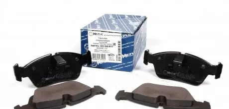 0252328717 Колодки тормозные (передние) BMW 3 (E46) 98- MEYLE подбор по vin на Brocar