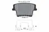 2416303 Колодки тормозные (задние) Chrysler/Dodge 3.5-6.4 05- (Bosch) TEXTAR підбір по vin на Brocar