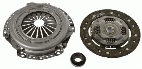 3000950025 Комплект зчеплення Citroen Nemo 1.4HDI 09- SACHS підбір по vin на Brocar