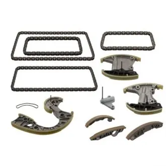 100488 Комплект цепи ГРМ Audi A4/A6/A8/Q7/VW Touareg 2.7D/3.0D 03-11 (цепь + элементы) (симплекс) FEBI BILSTEIN подбор по vin на Brocar