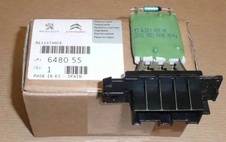 648055 Резистор вентилятора PEUGEOT/CITROEN підбір по vin на Brocar
