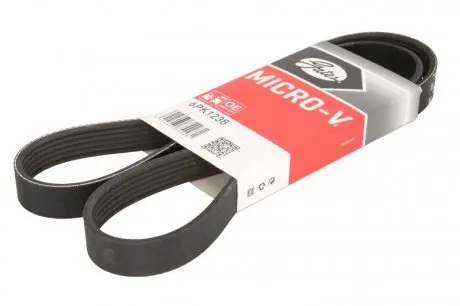 6PK1238 Поліклинові ремені Micro-V (Вир-во Gates) GATES підбір по vin на Brocar