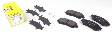 2597901 Колодки тормозные (передние) Suzuki SX4/ Vitara 1.4 T/1.6 14- (Akebono) TEXTAR подбор по vin на Brocar