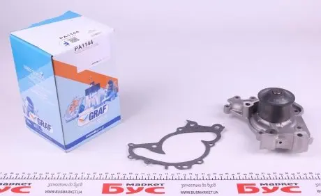 PA1144 Помпа воды Toyota Camry/Highlander/Lexus ES II/RX I/II 3.0/3.3 96-08 (R/B) (10 лоп) GRAF подбор по vin на Brocar