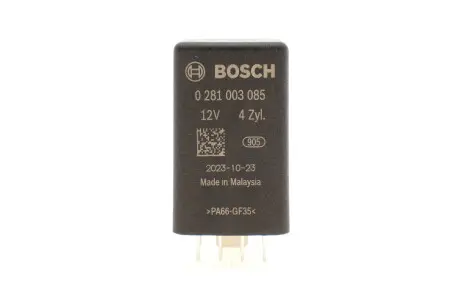 0281003085 Реле свечей накала VW T5 2.0TDI 09- BOSCH подбор по vin на Brocar