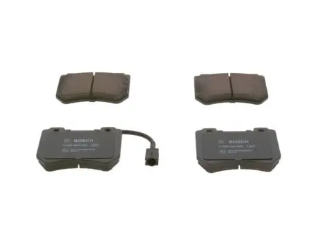 0986494402 Комплект гальмівних колодок, дискове гальмо BOSCH підбір по vin на Brocar