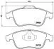PA0704AF Гальмівні колодки передн. Megane III, SCENIC -9 JAPANPARTS підбір по vin на Brocar