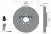 92256803 Диск тормозной (передний) Opel Astra J 09- (321x30) PRO TEXTAR підбір по vin на Brocar
