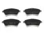 PAL03AF LANDROVER Колодки тормозные передние Freelander 00- JAPANPARTS підбір по vin на Brocar